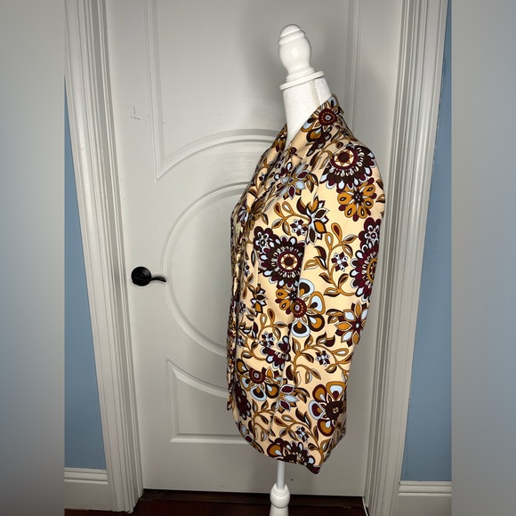 VINTAGE DOLCE & GABANA FLORAL BLAZER JACKET - Picture 6 of 6